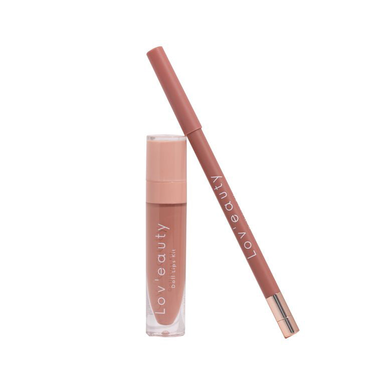 Doll Lips Kit Matte Lipliner & Lipgloss Combo