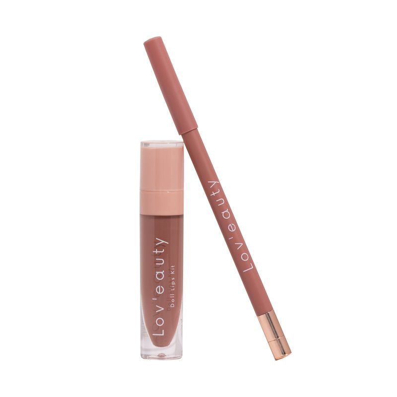 Doll Lips Kit Matte Lipliner & Lipgloss Combo